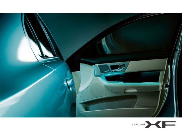 Jaguar XF, интериор.